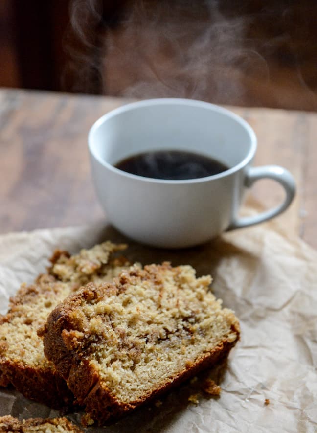 Pomegranate Molasses Coffee Cake I howsweeteats.com Pomegranate Molasses Coffee Cake I howsweeteats.com