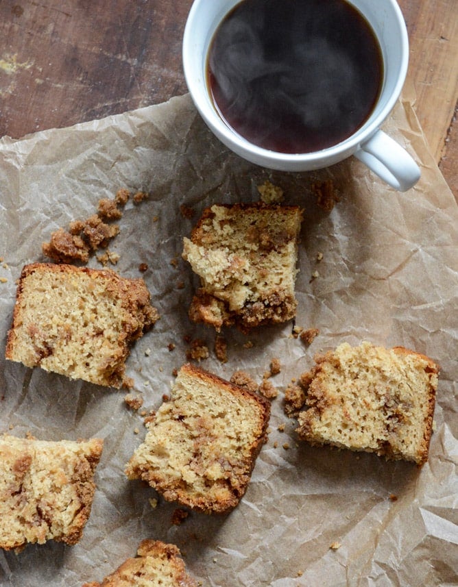 Pomegranate Molasses Coffee Cake I howsweeteats.com Pomegranate Molasses Coffee Cake I howsweeteats.com