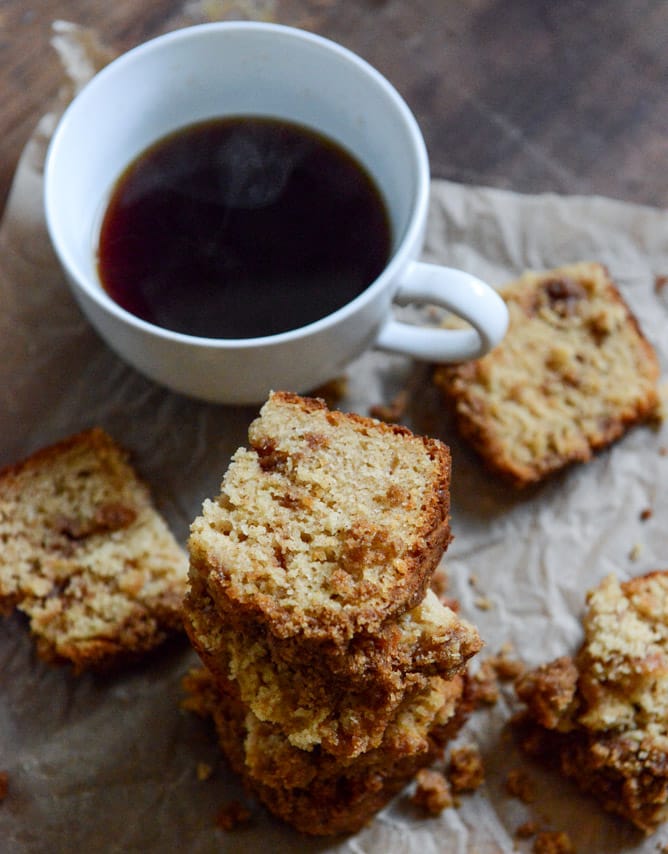 Pomegranate Molasses Coffee Cake I howsweeteats.com Pomegranate Molasses Coffee Cake I howsweeteats.com