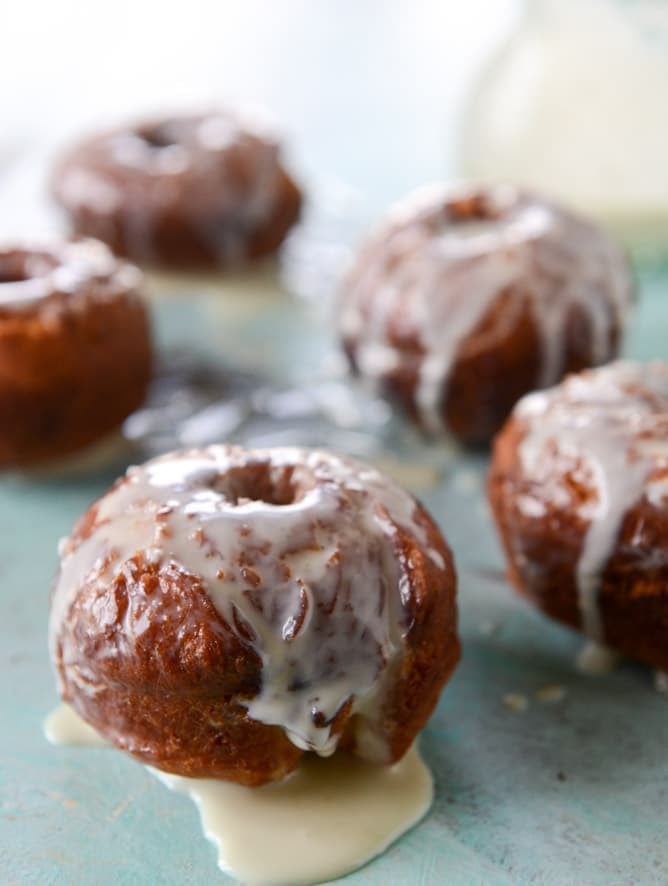 tres leches cake donuts I howsweeteats.com