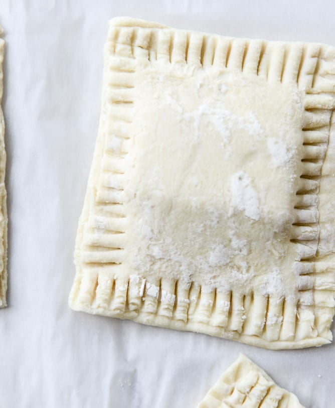 smoked cheddar and cherry jam pastry pop tarts I howsweeteats.com