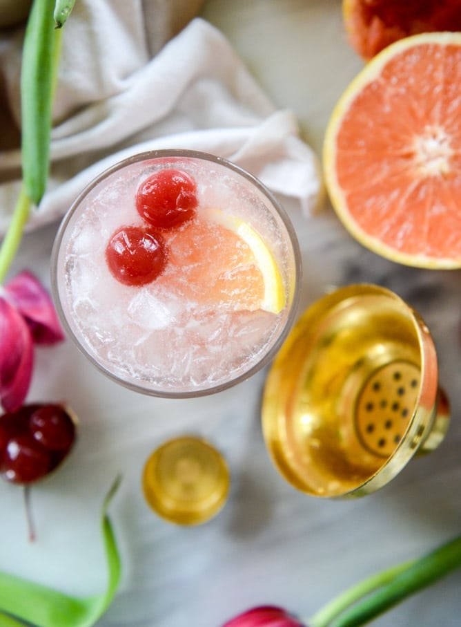 grapefruit daiqiuris I howsweeteats.com