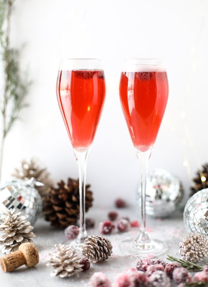 christmas morning mimosas I howsweeteats.com