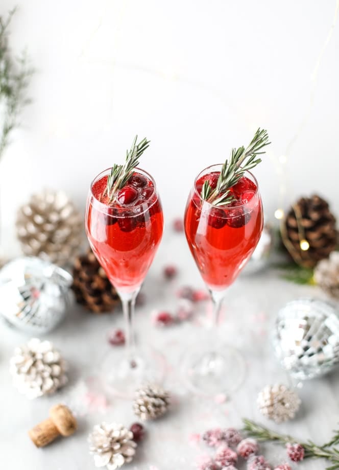 christmas morning mimosas I howsweeteats.com