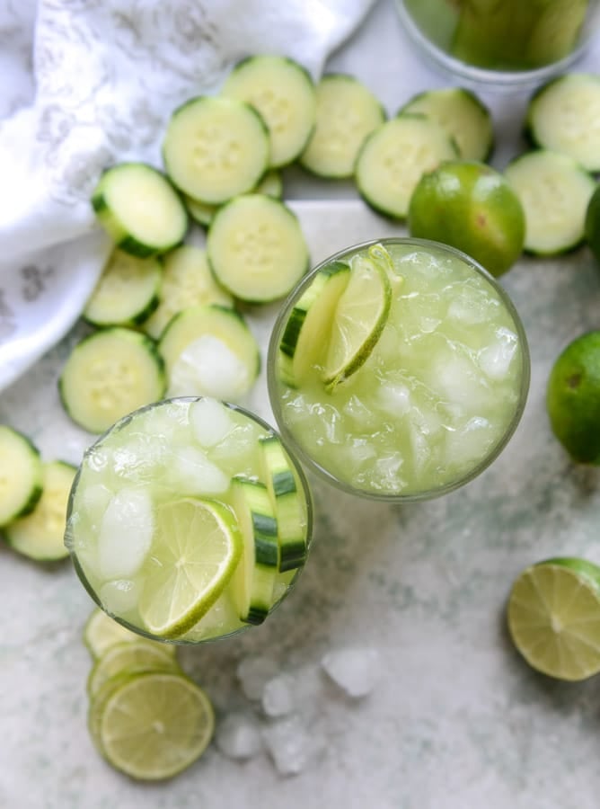 favorite spring cocktails I howsweeteats.com #spring #cocktails #drinks #strawberries #rose
