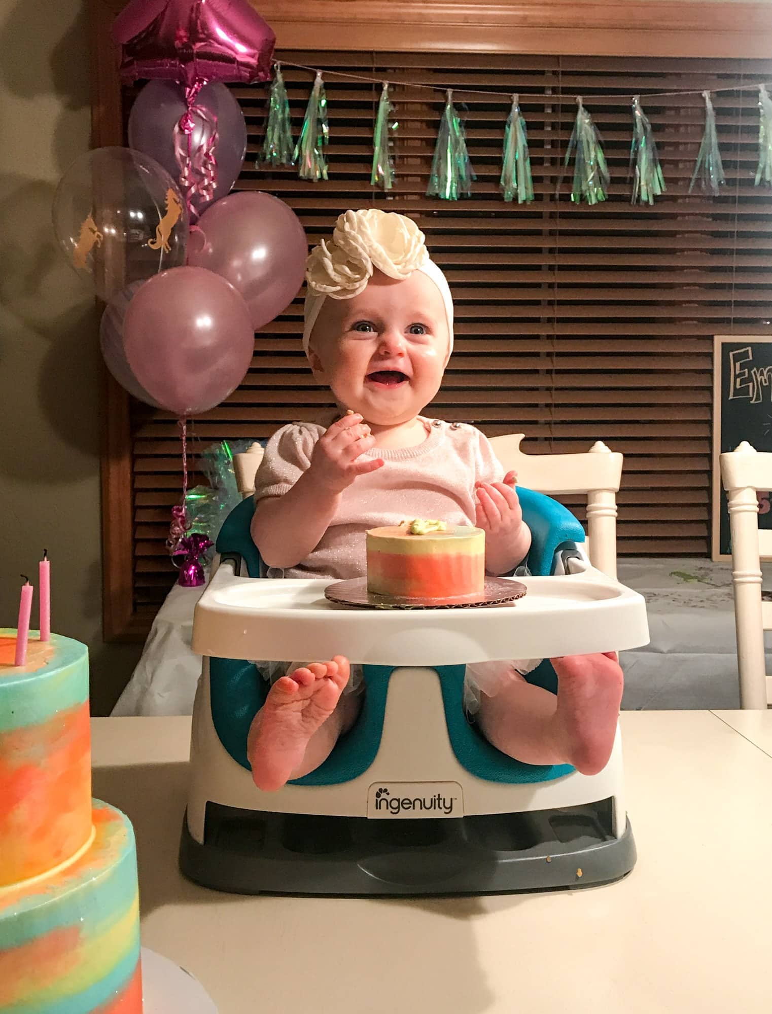 emilia is one year old! I howsweeteats.com