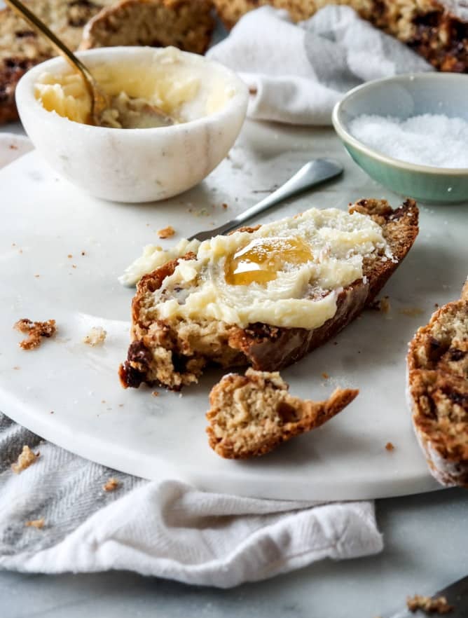 11 of my favorite Saint Patrick's Day recipes are here, like soda bread with salted honey butter and guinness short ribs with cauliflower mash. I howsweeteats.com #stpatricksday #recipes