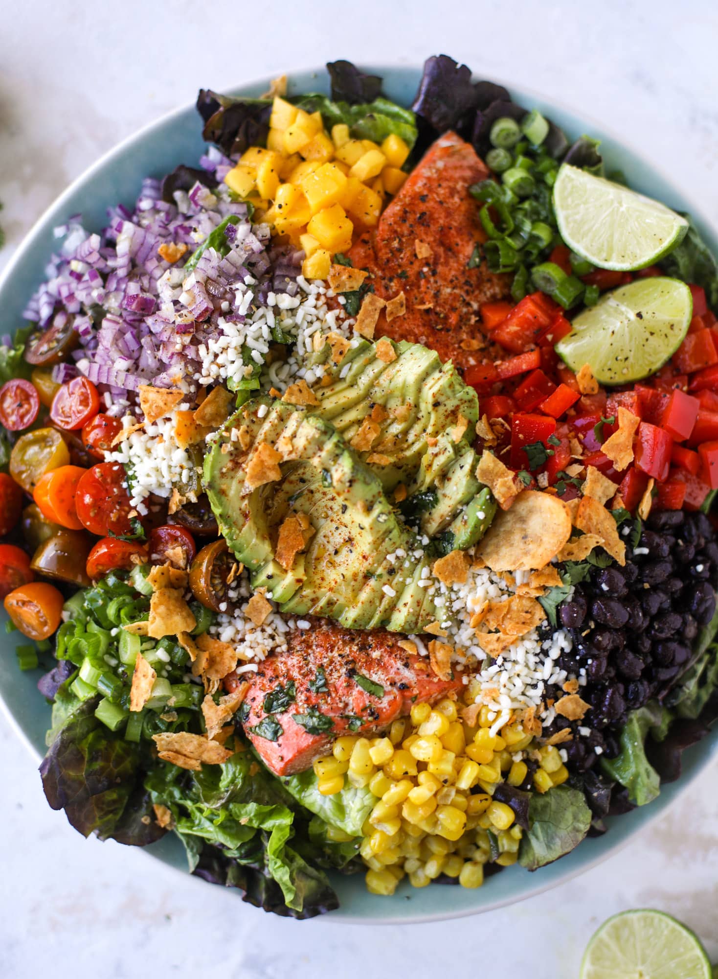 Southwest Salmon Salad