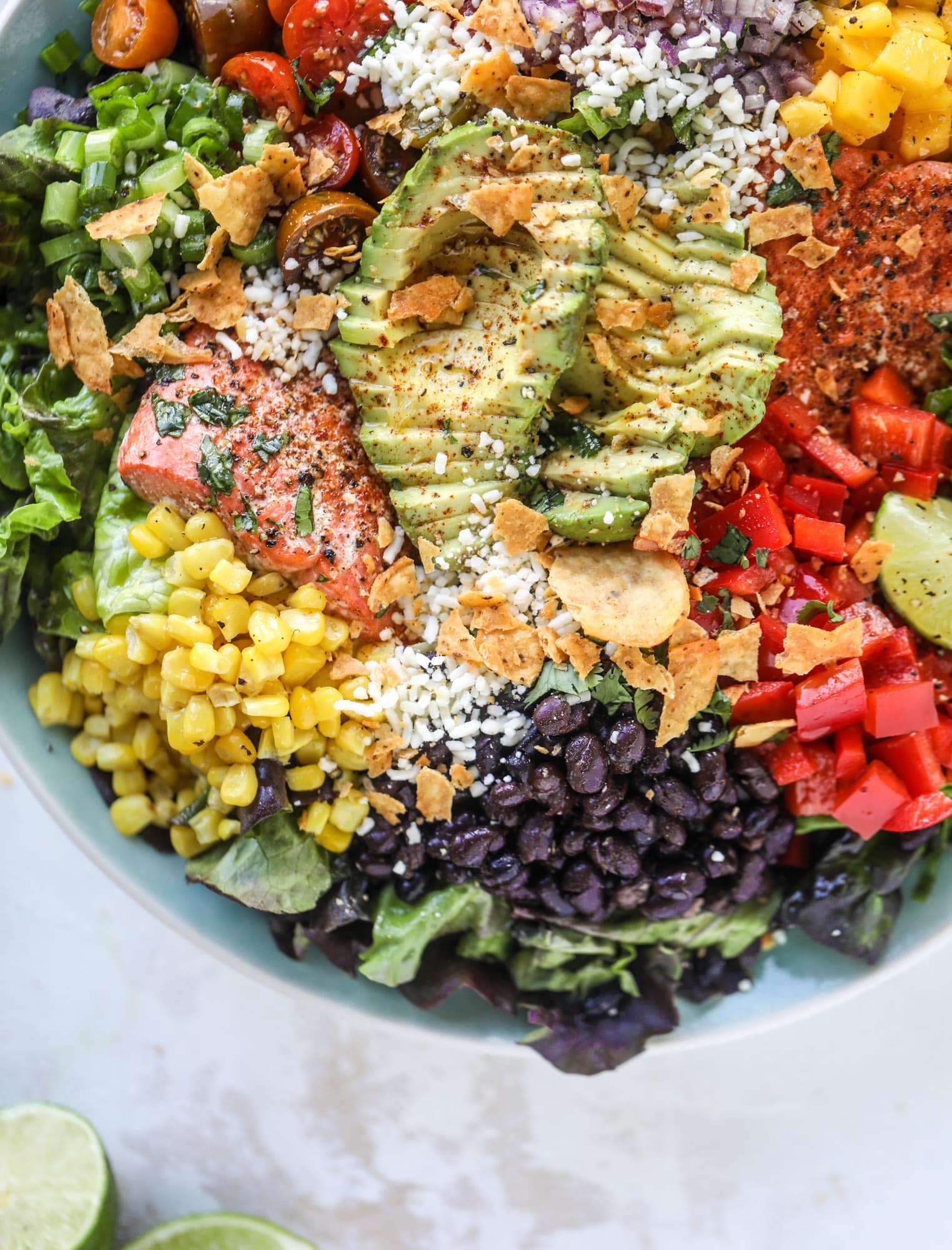 Southwest Salmon Salad