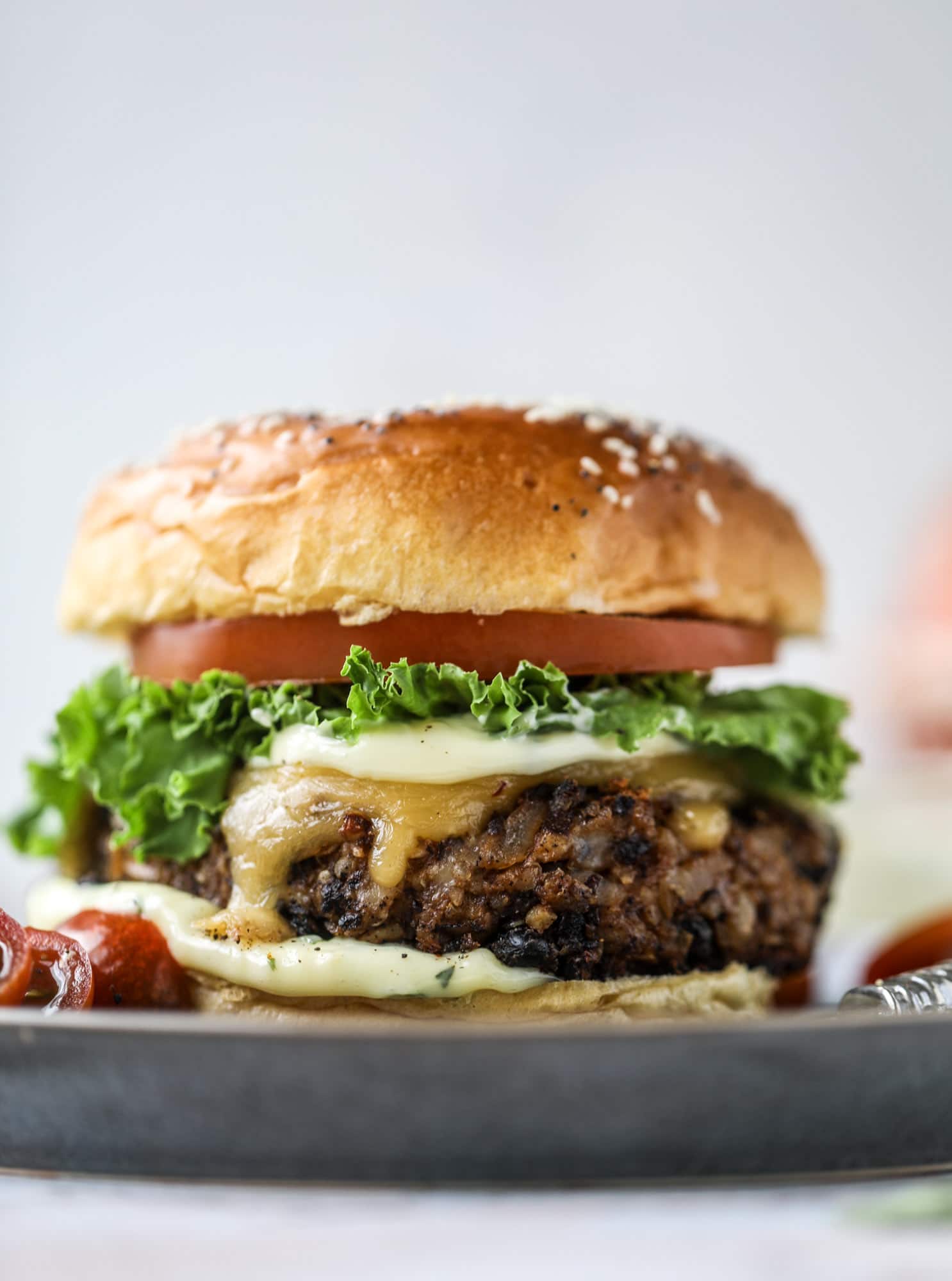 veggie burger
