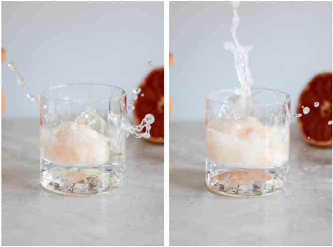 Sparkling Grapefruit Sangria I howsweeteats.com