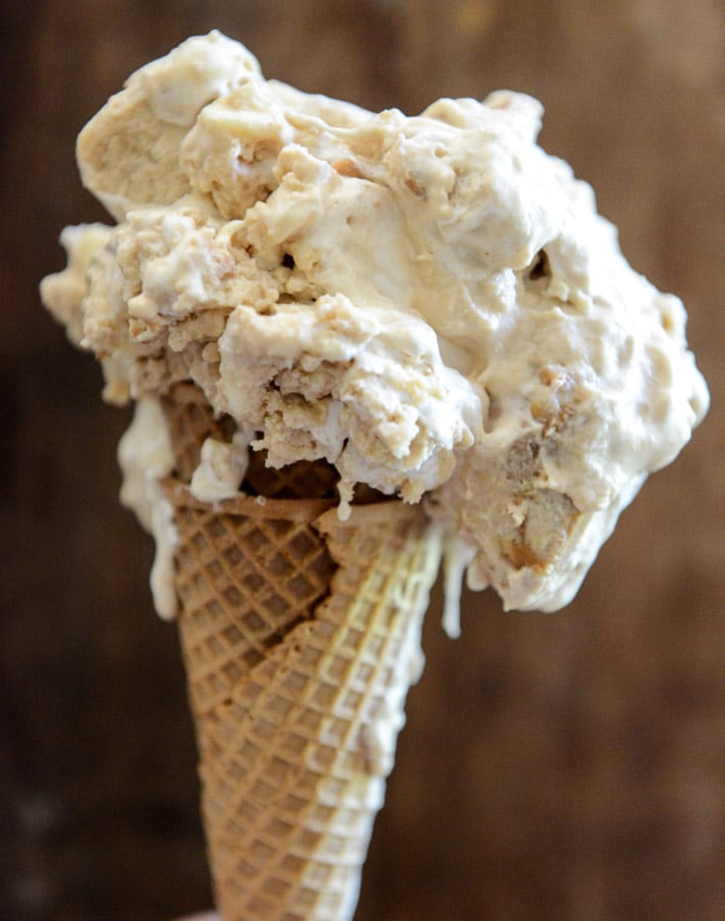 Fluffernutter Chip Ice Cream I howsweeteats.com