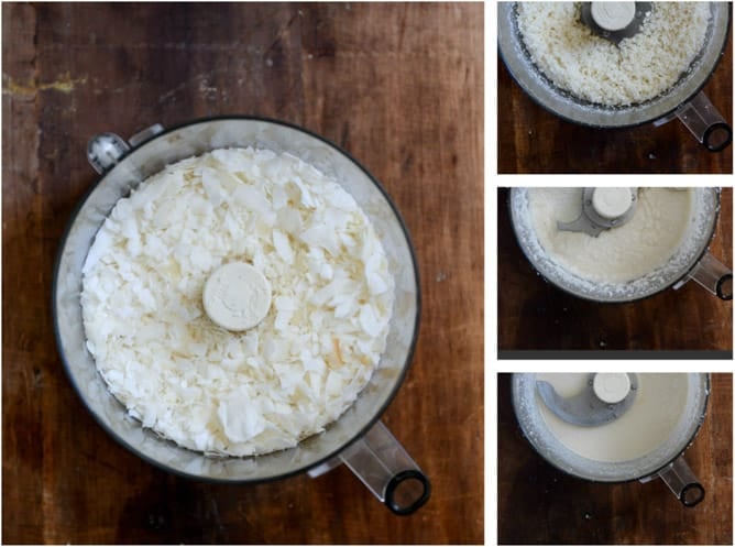Homemade Chocolate Chip Coconut Butter I howsweeteats.com