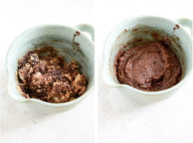 homemade chocolate coconut sugar scrub I howsweeteats.com