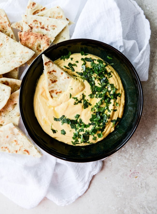butternut squash goat cheese dip I howsweeteats.com