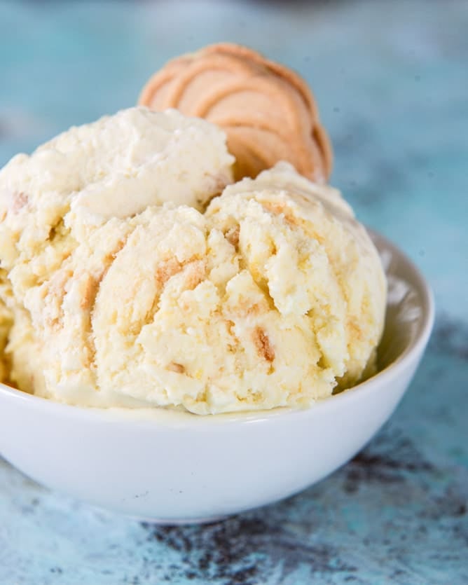 lemon cookie gelato I howsweeteats.com