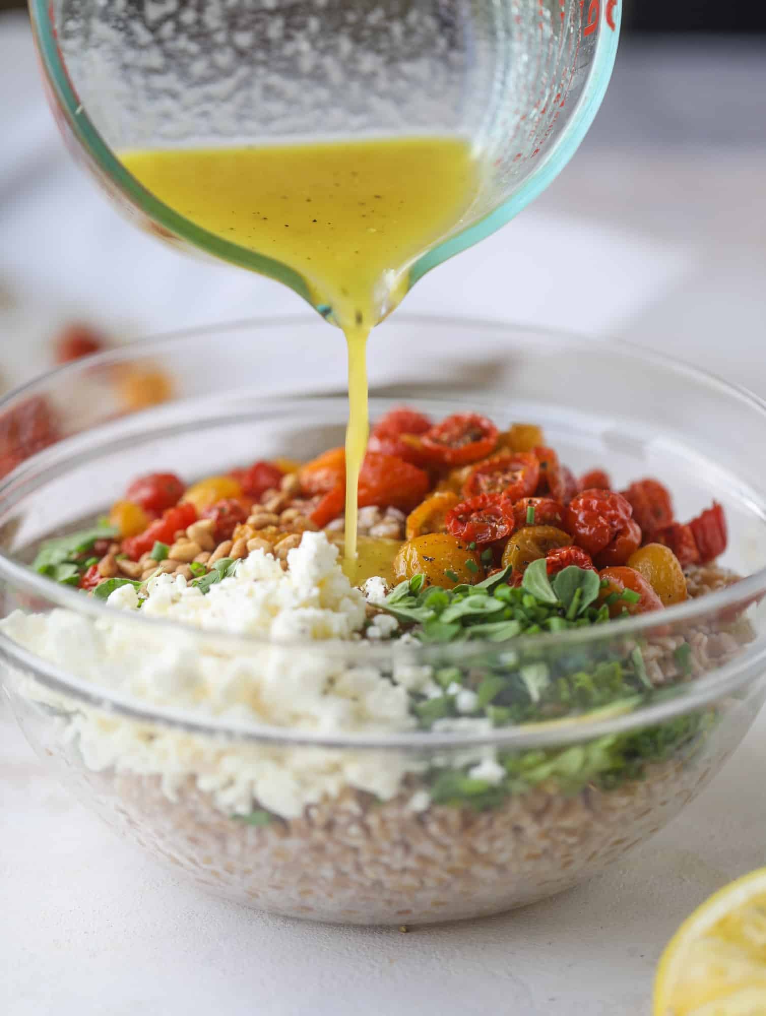 lemon vinaigrette