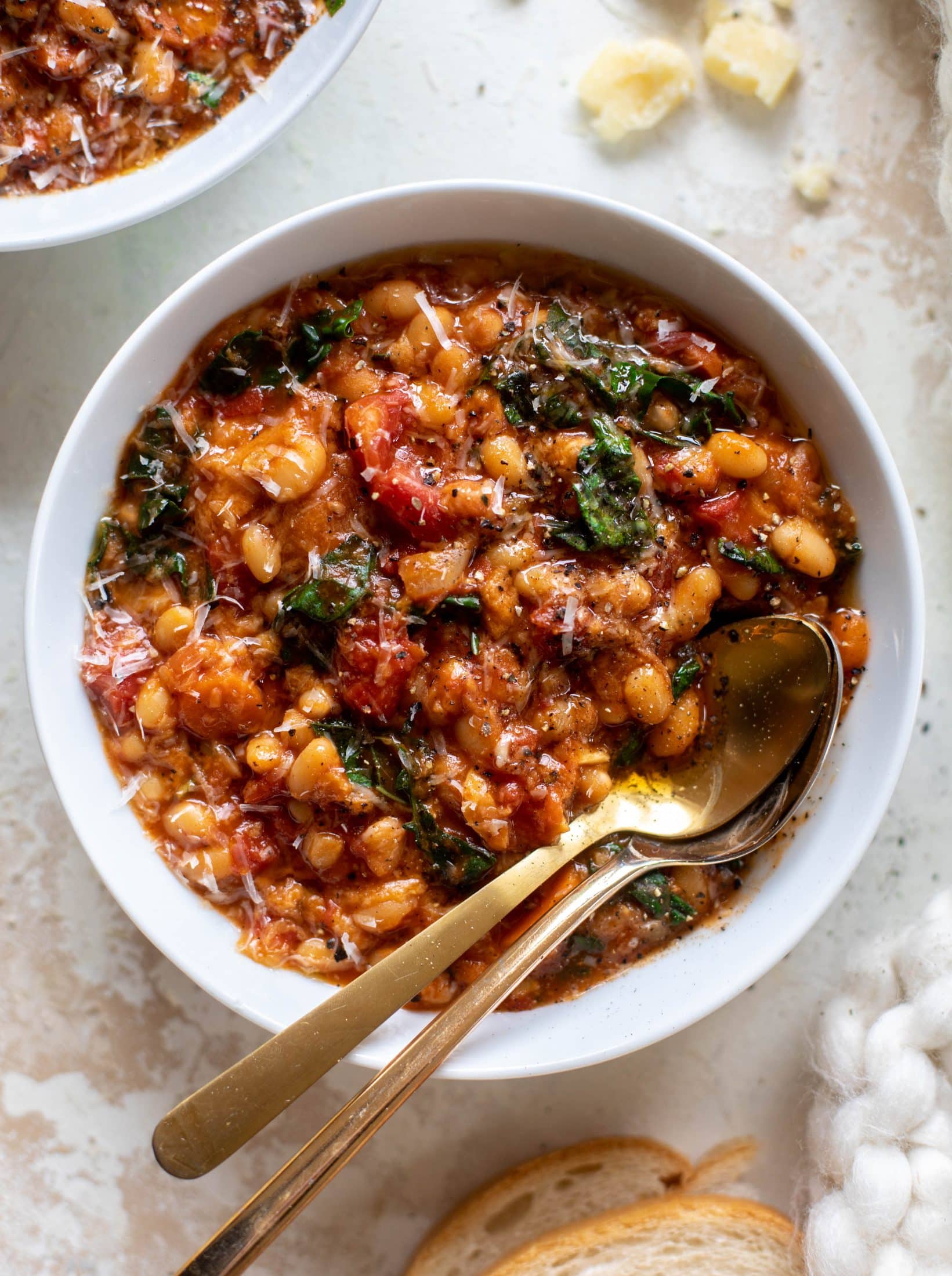 This tuscan tomato bread soup is super hearty, satisfying and delicious! Leftovers are a hit and you will find yourself craving this in the cooler months.