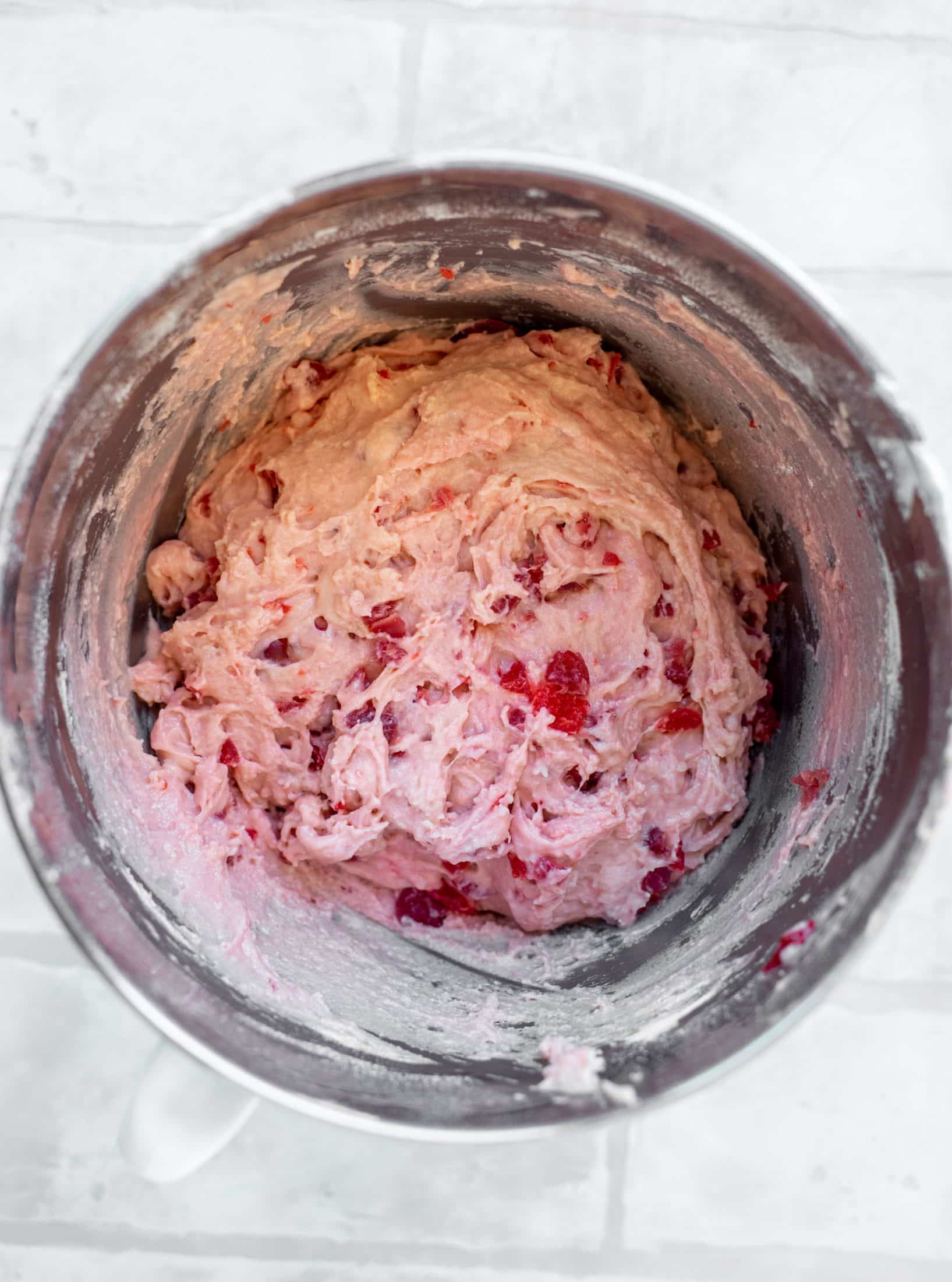 cherry donut batter