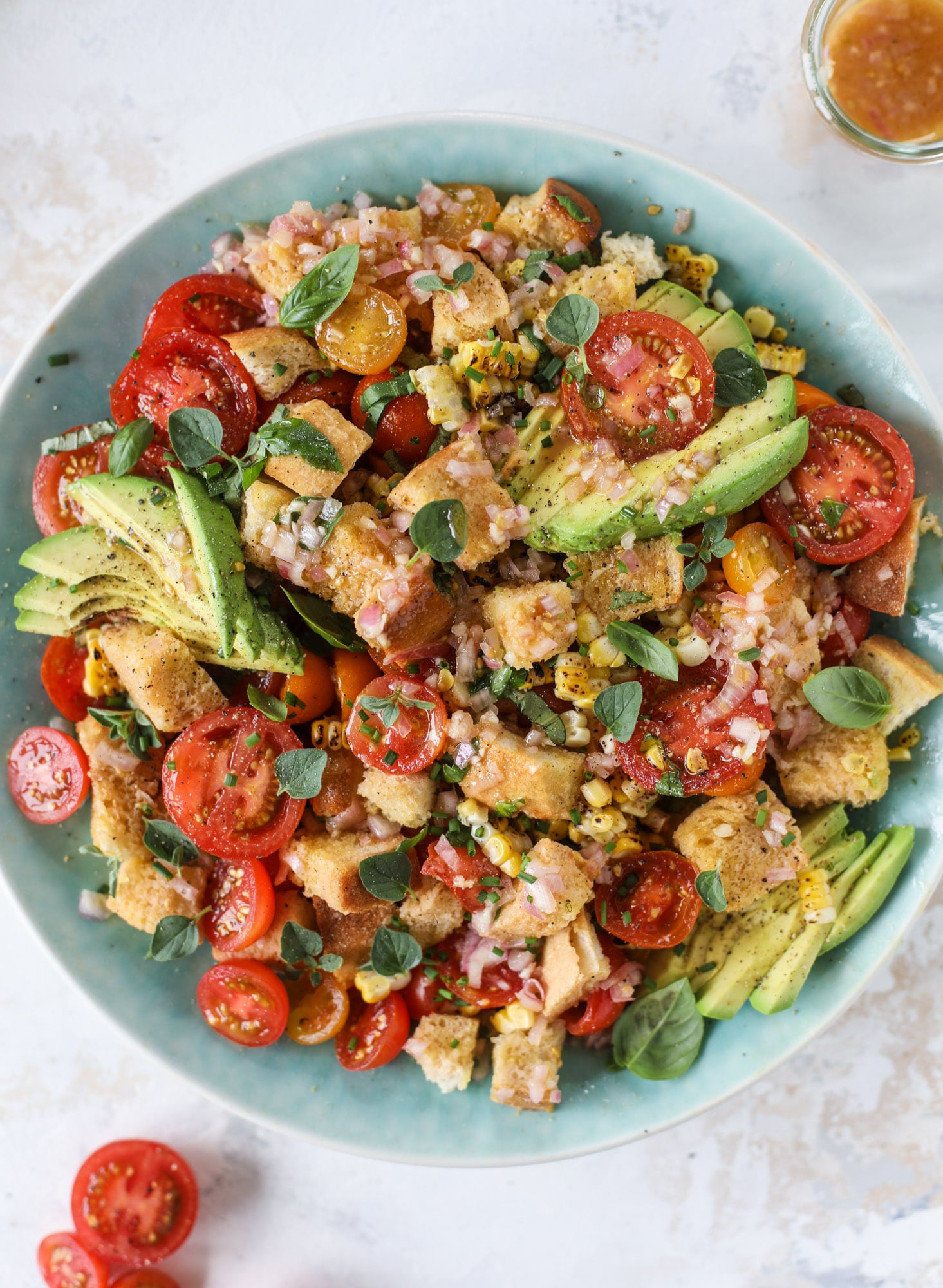 summer panzanella salad