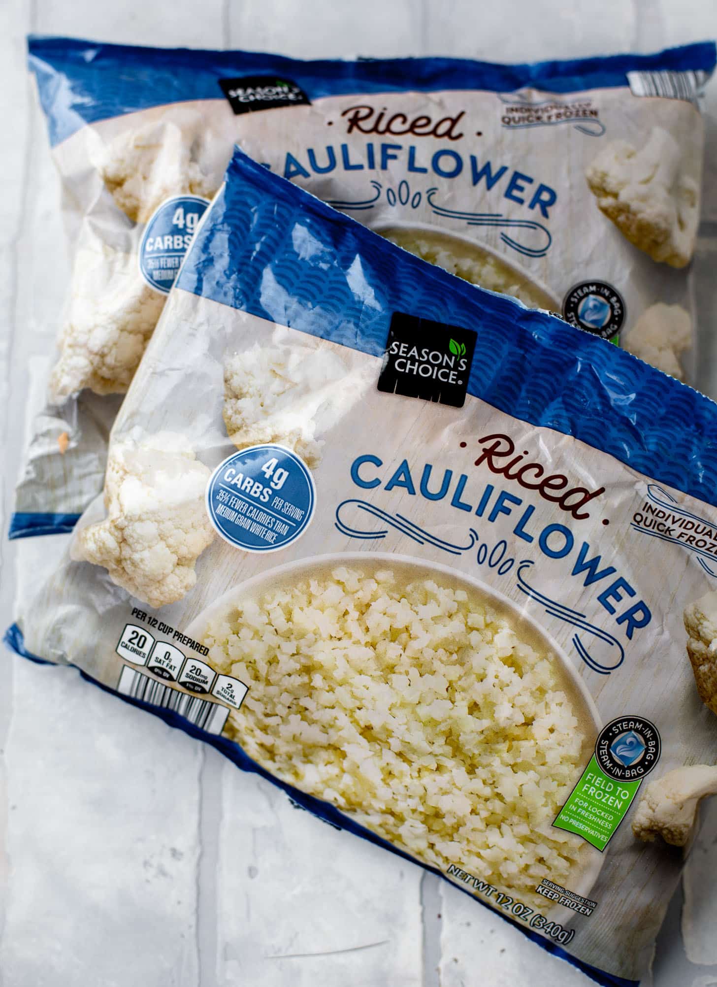 riced cauliflower