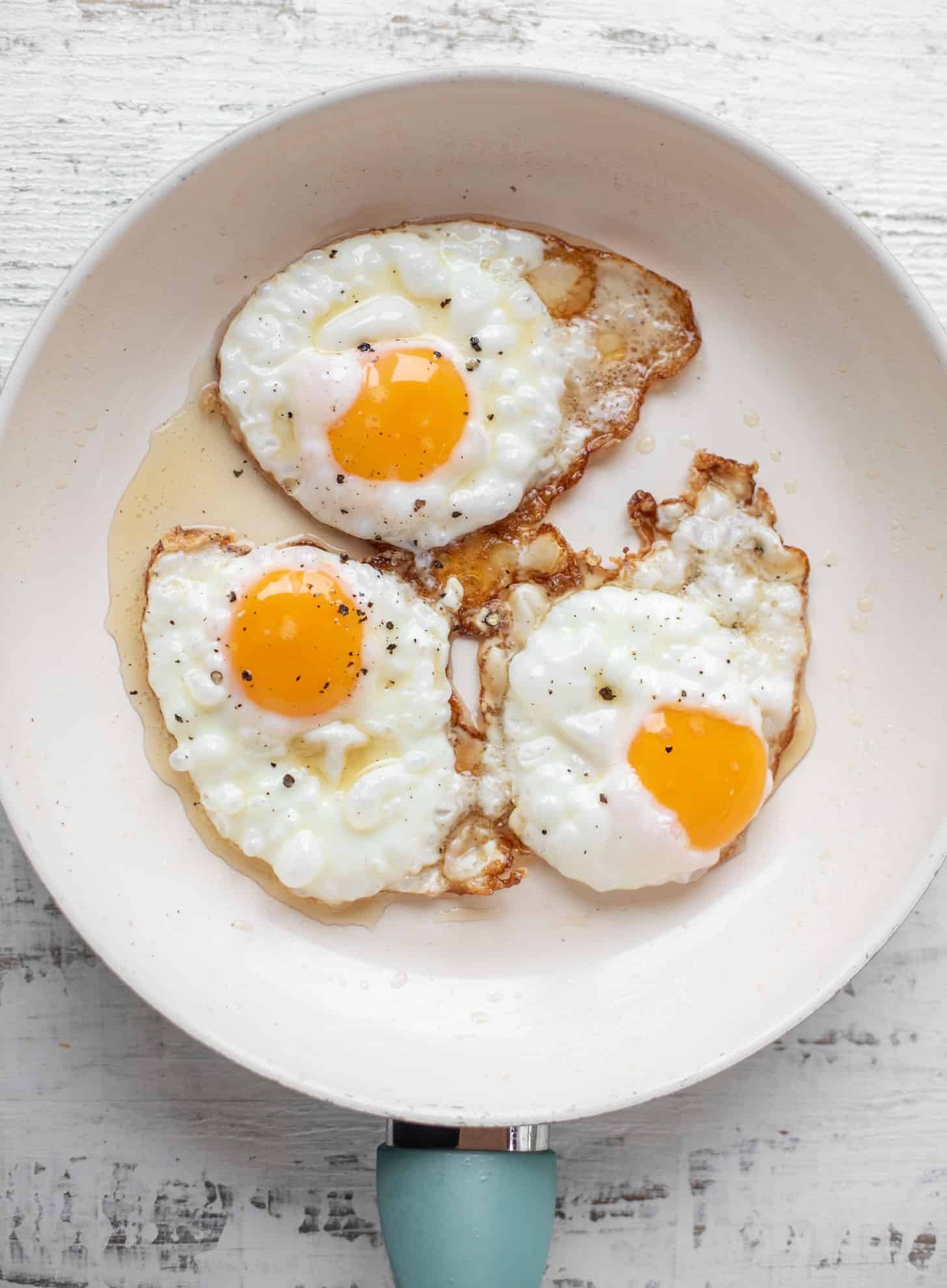 sesame fried eggs