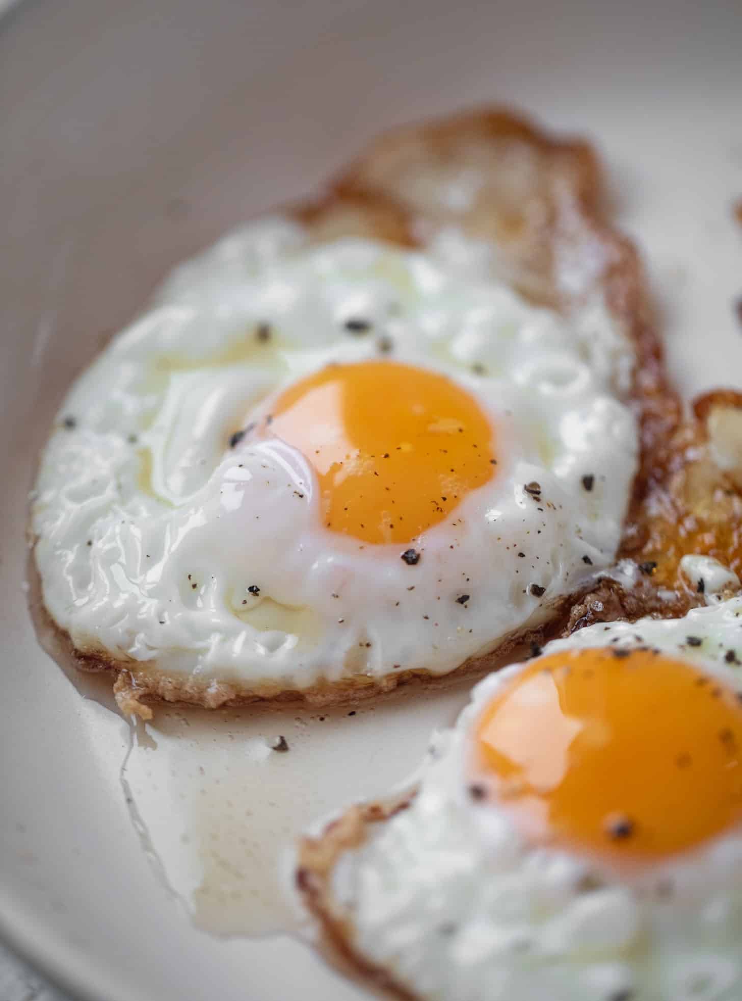 sesame fried egg