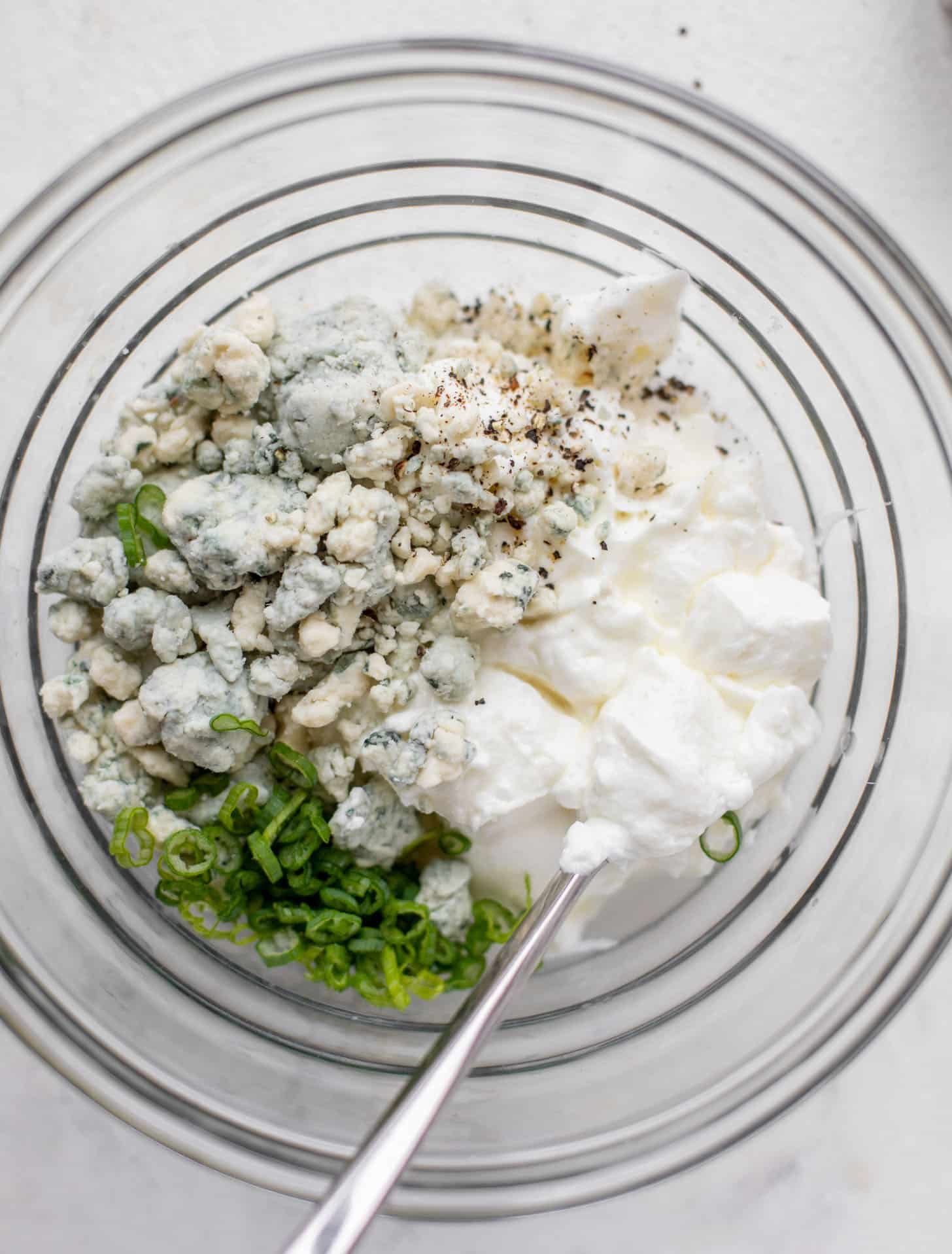yogurt blue cheese