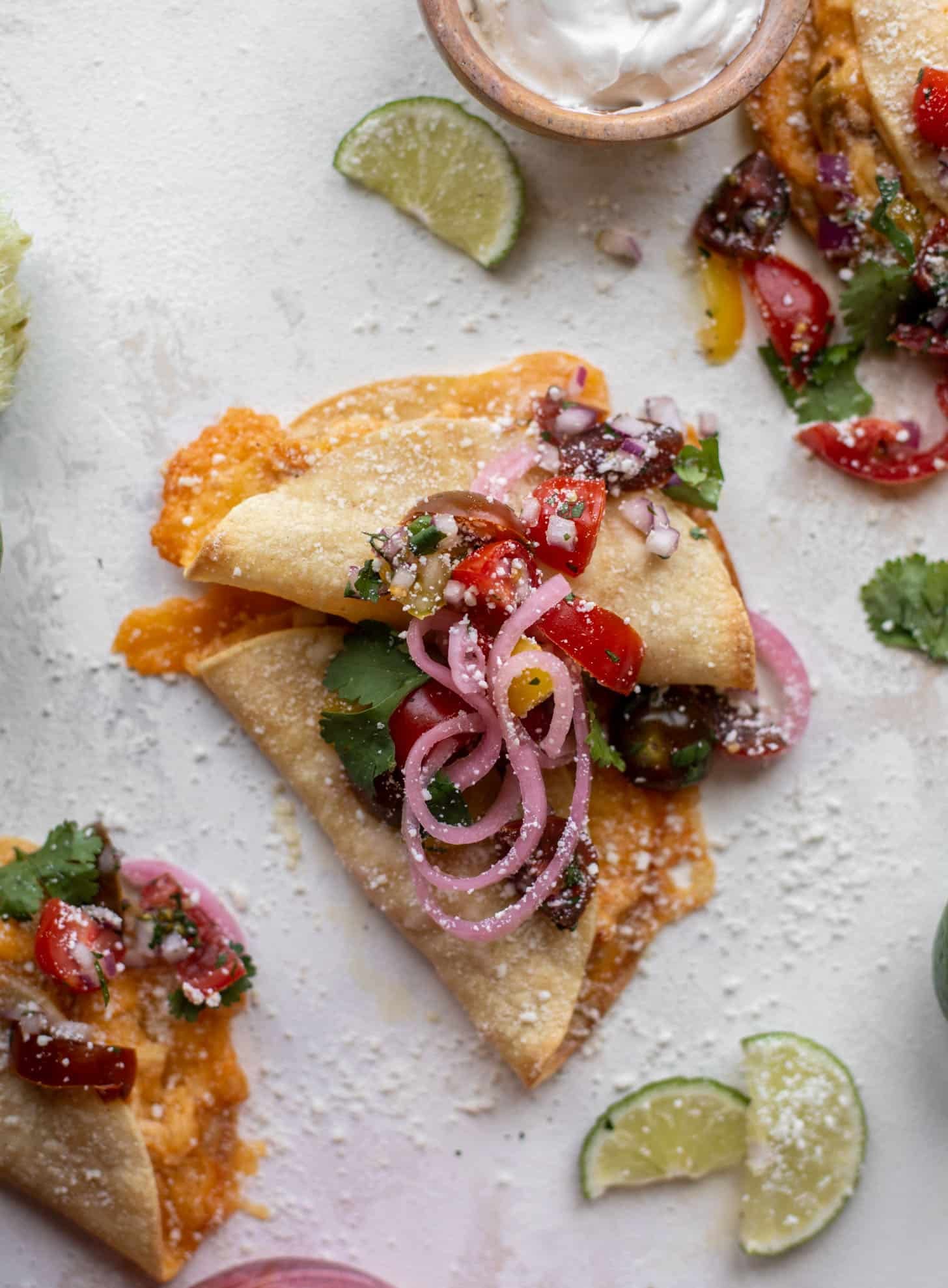 crispy baked salsa chicken tacos