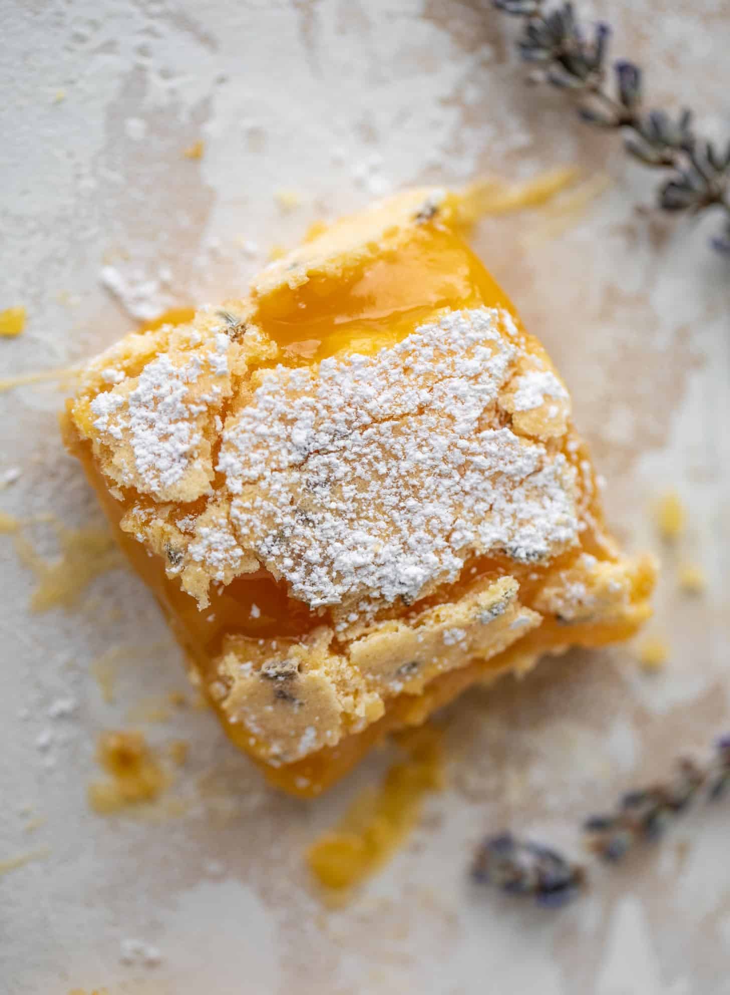 lavender lemon bar