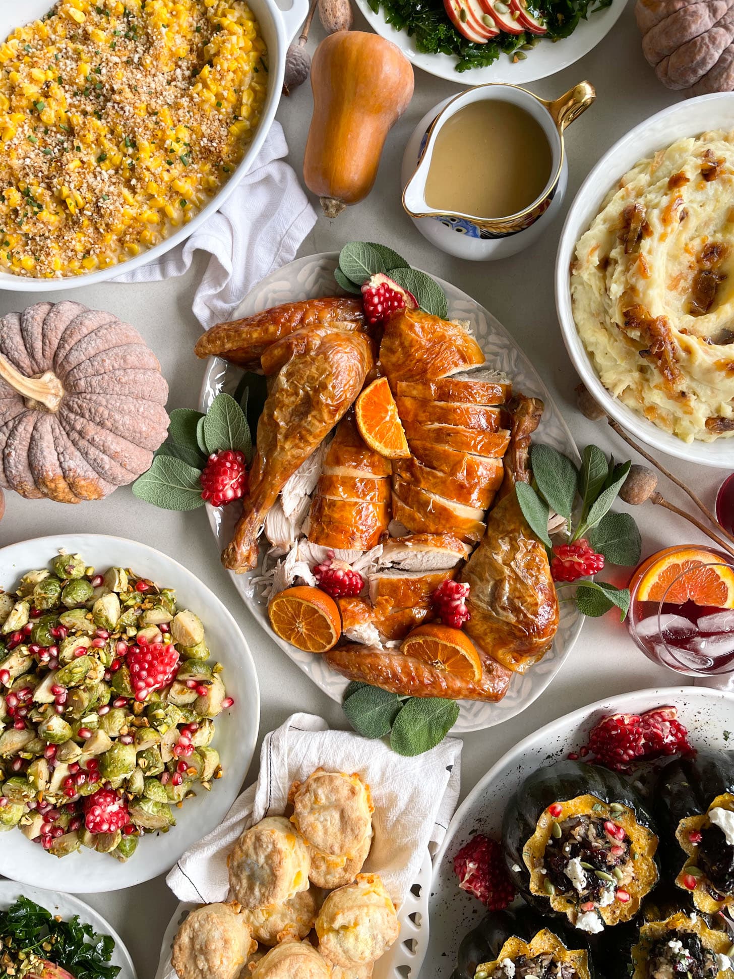 thanksgiving spread