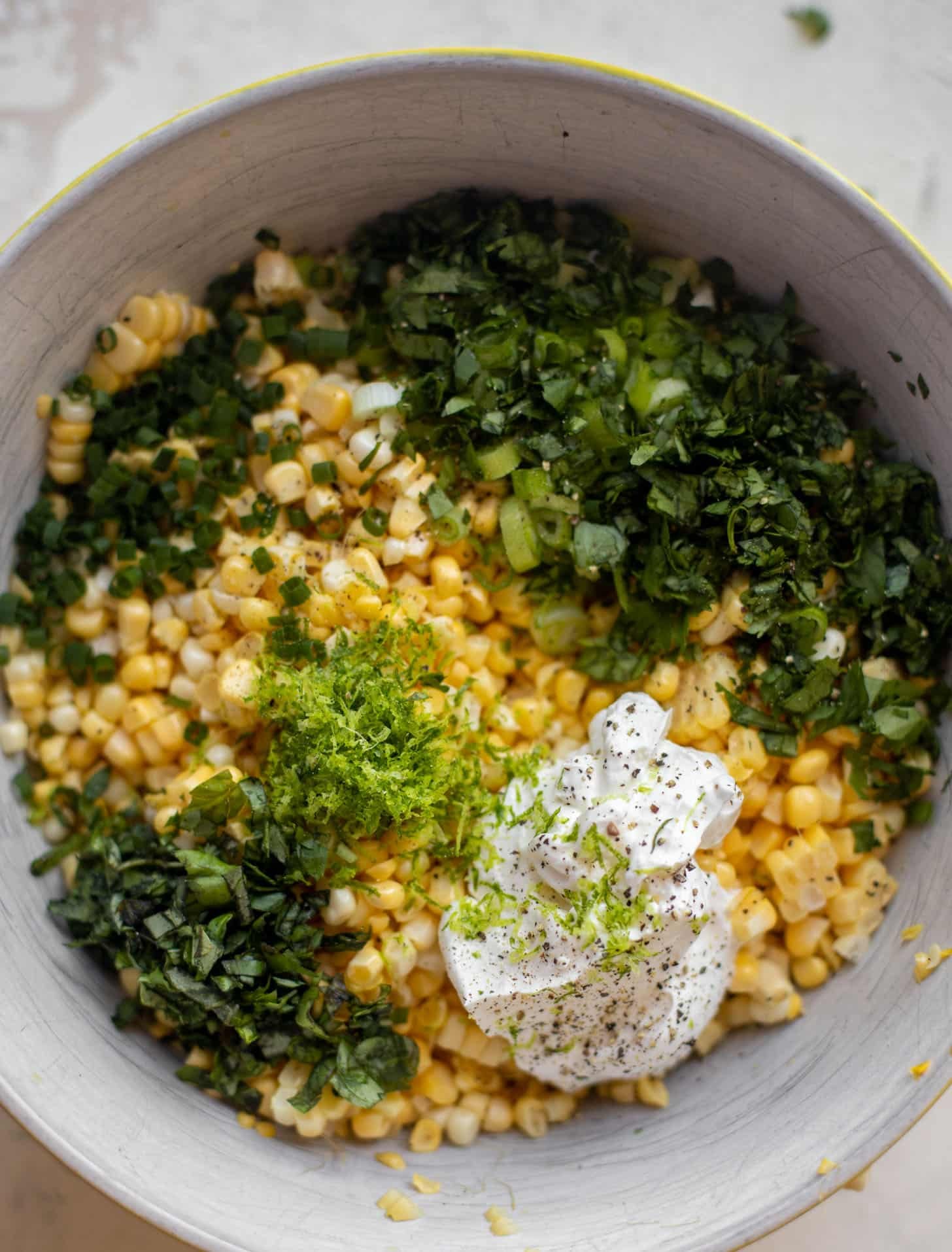 corn salad ingredients