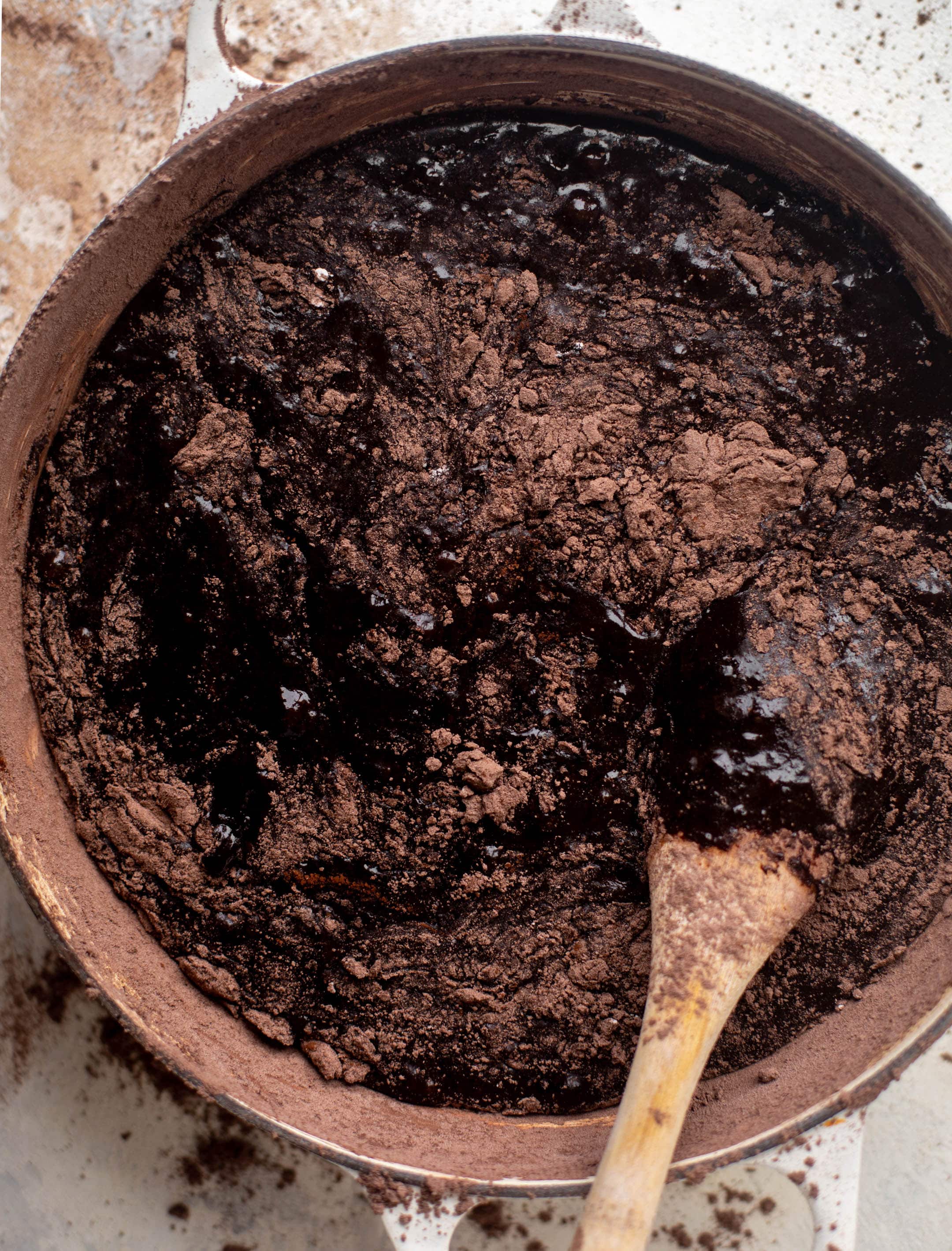 brownie batter