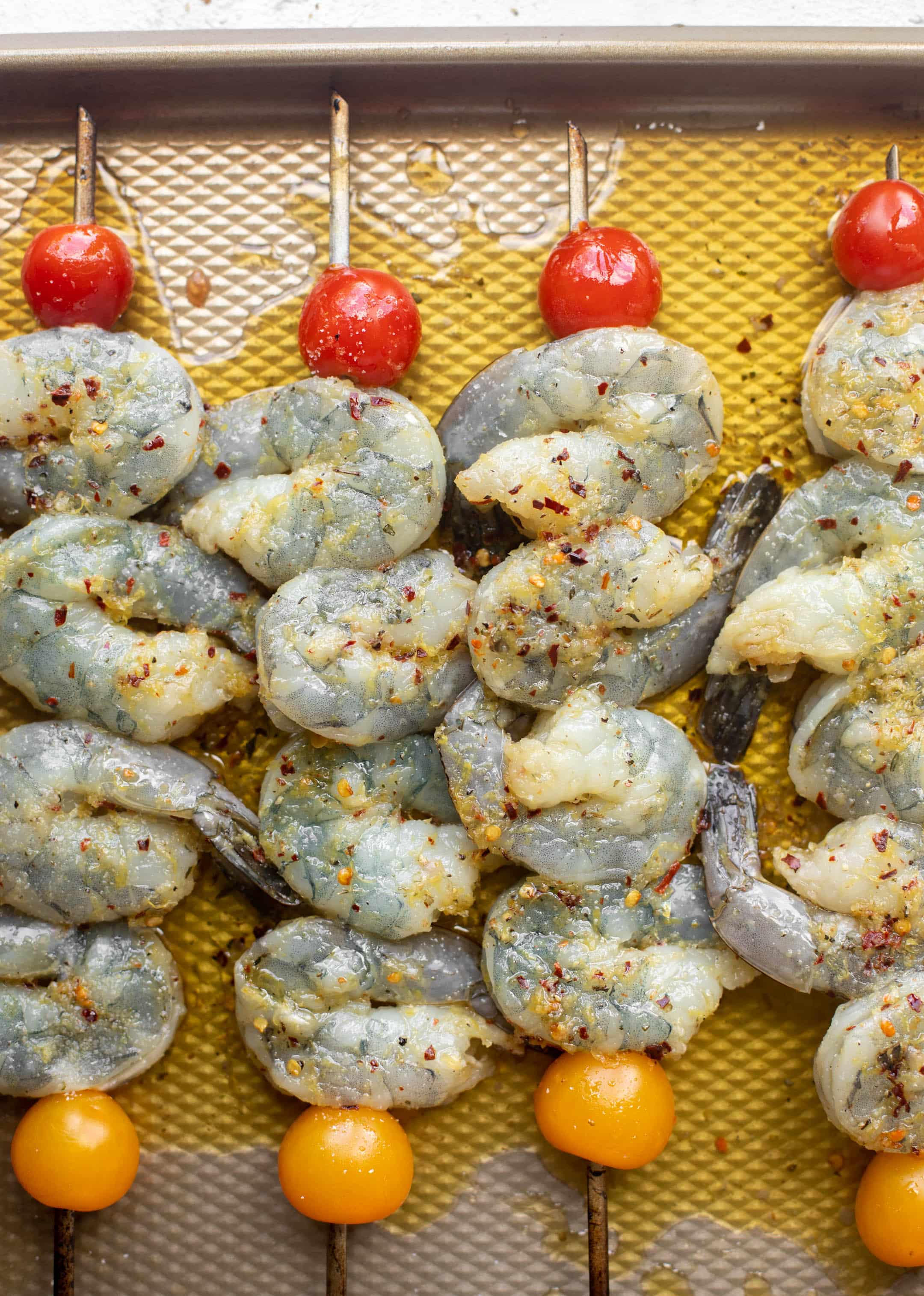 shrimp skewers