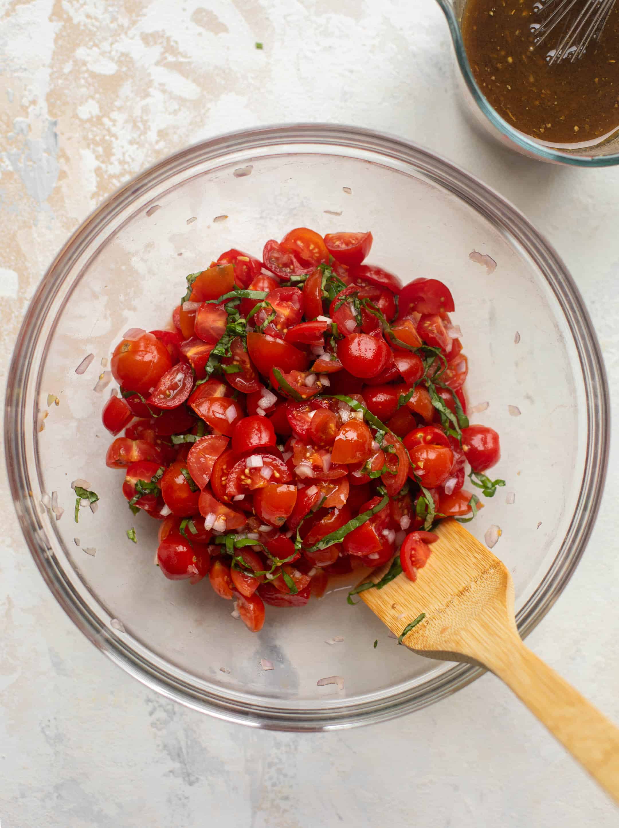 tomatoes and basil