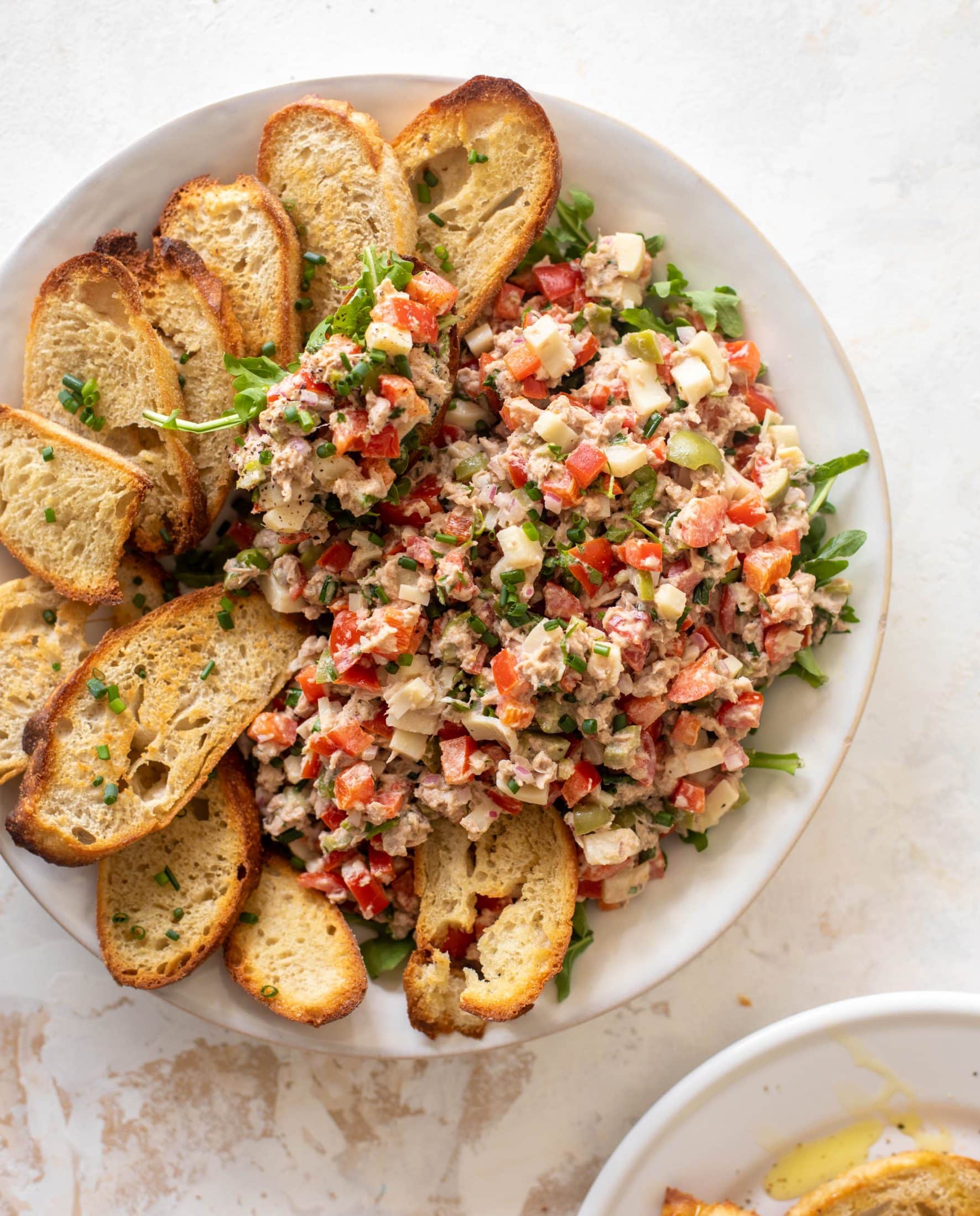 summer tuna chop