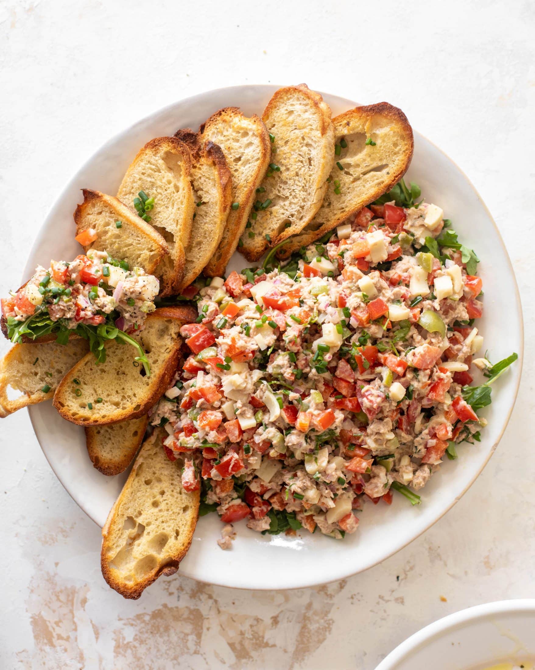 summer tuna chop