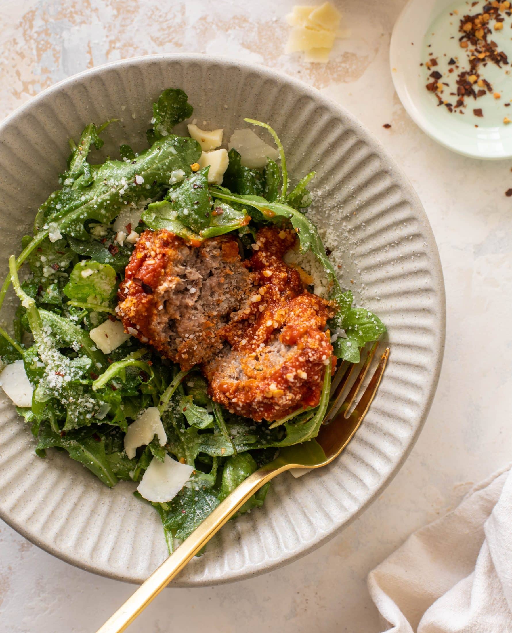 meatball salad
