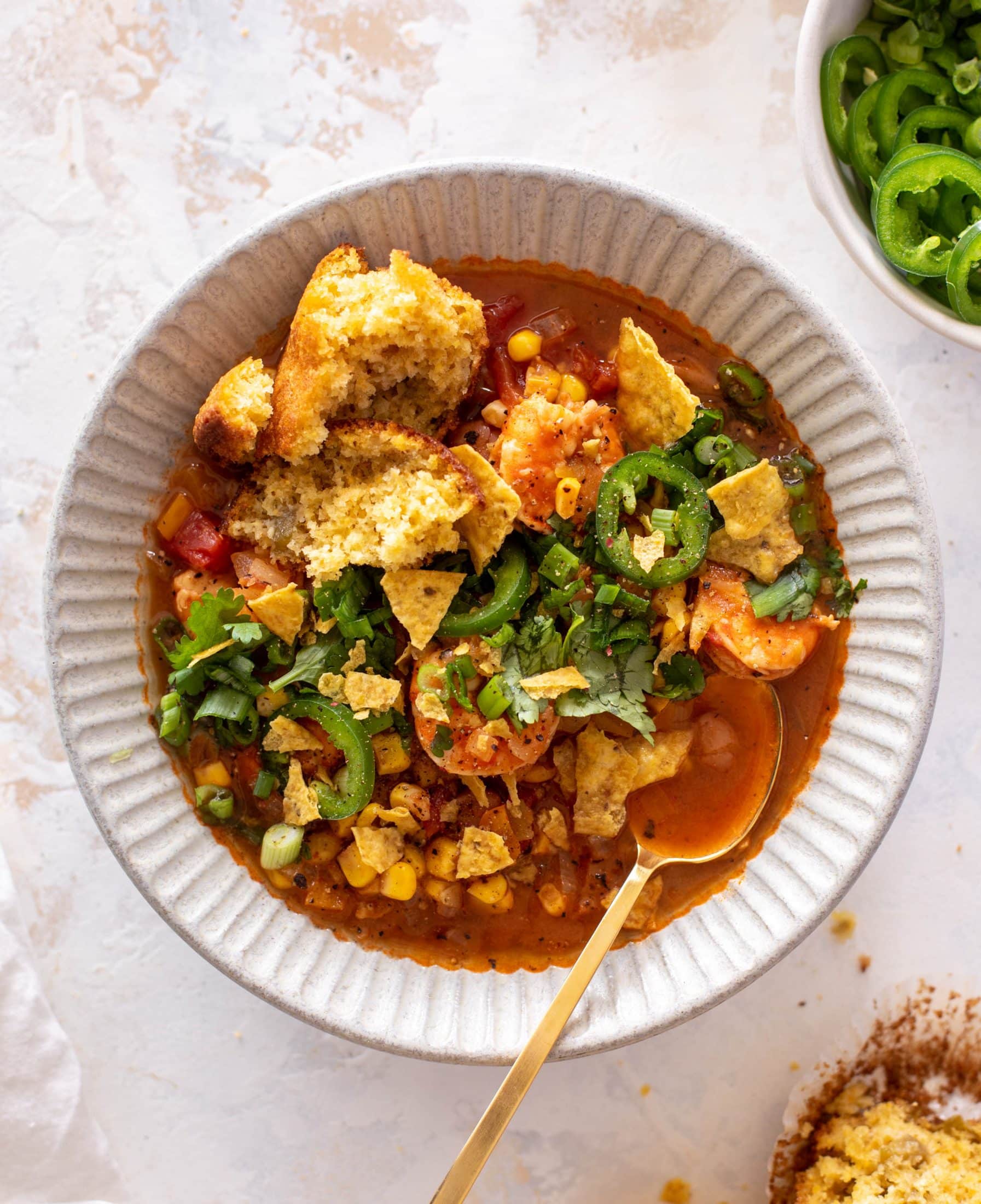 shrimp taco soup