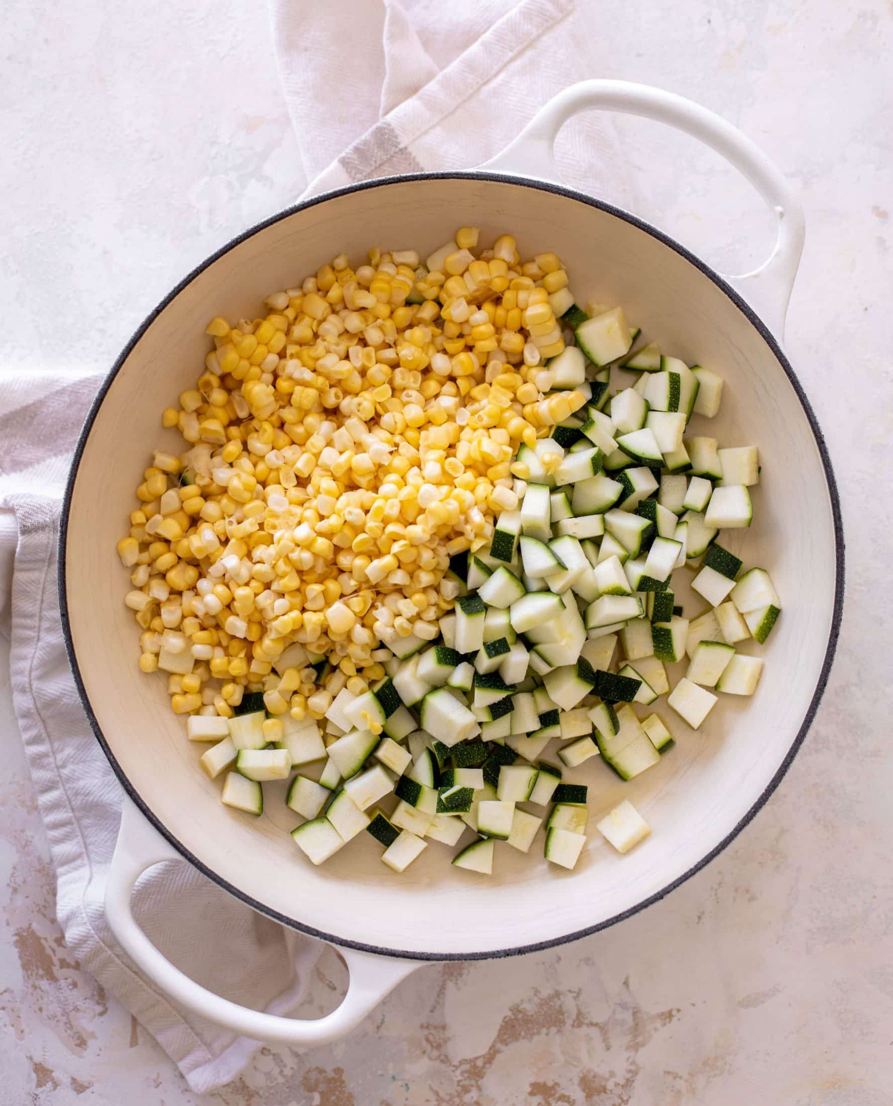 zucchini corn frittata